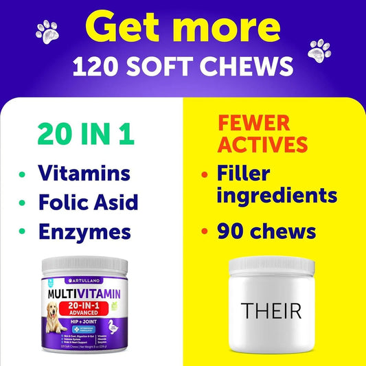 20-in-1 dog multivitamin chews — product view 2